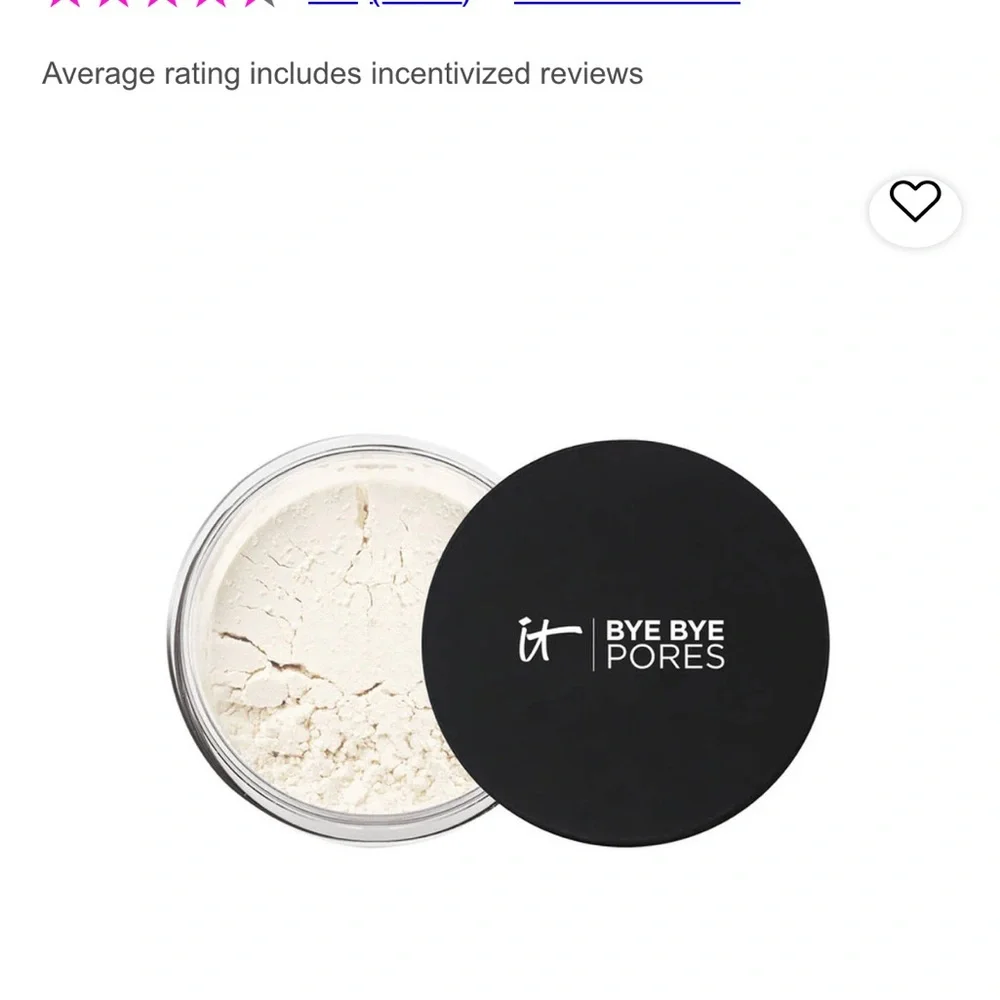 “it” bye bye pores airbrush powder